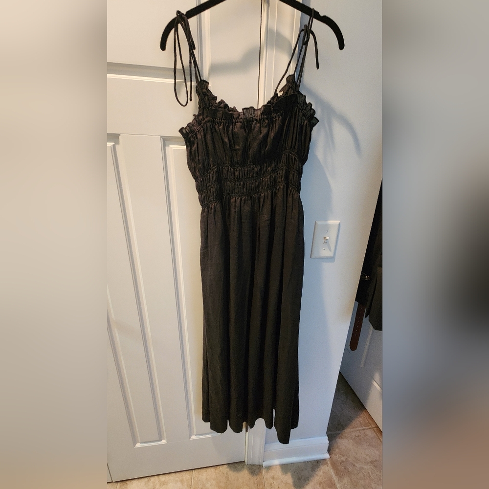 DOEN RHODA dress black Large - Picture 2 of 5